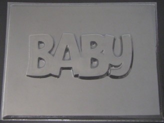 4216 BABY Cake Topper Chocolate Candy Mold